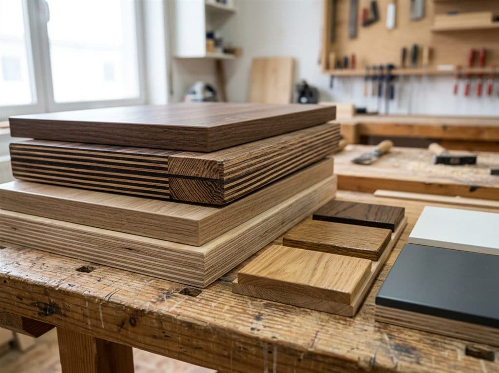 Tableros melamínicos y laminados para muebles a medida en Ferrolterra